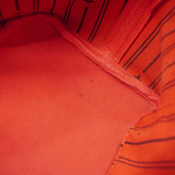 LOUIS VUITTON Brown Damier Neverfull MM Tote Bag - Picture 15 of 16